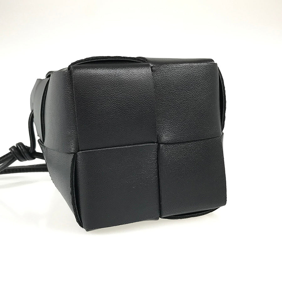 BOTTEGA VENETA Maxi Intrecciato Cassette Mini Crossbody Bucket Shoulder bag