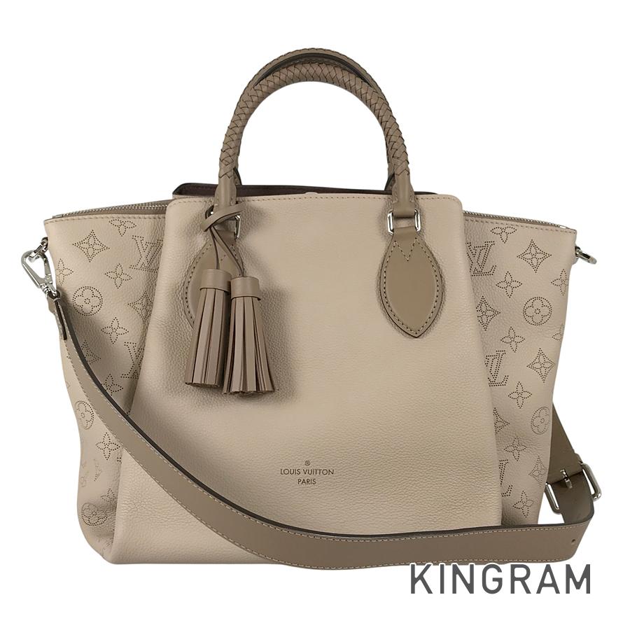 LOUIS VUITTON Monogram Mahina Omea M55031 Tote bag
