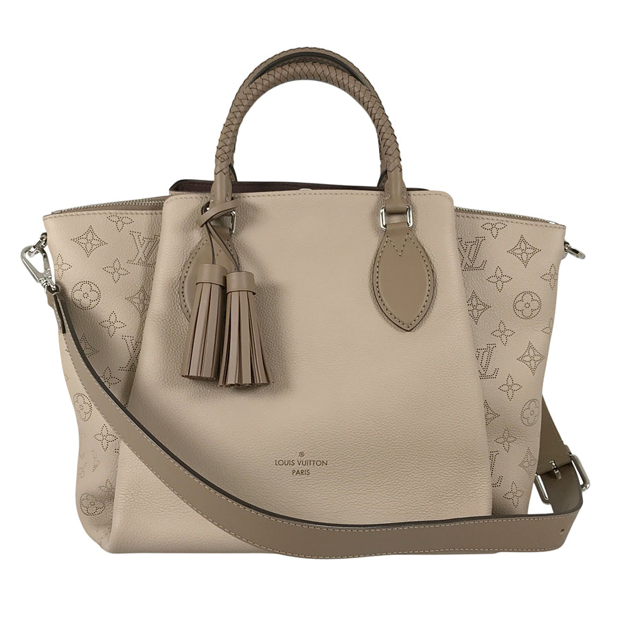 LOUIS VUITTON Monogram Mahina Omea M55031 Tote bag