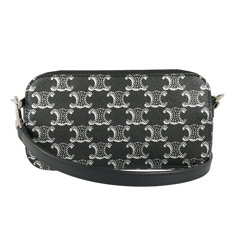 CELINE Triomphe horizontal pouch Shoulder bag