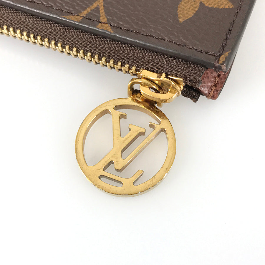 LOUIS VUITTON Monogram Porte Cartes Romy M81880 Fragment case