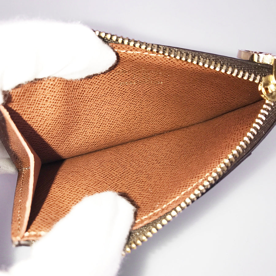 LOUIS VUITTON Monogram Porte Cartes Romy M81880 Fragment case