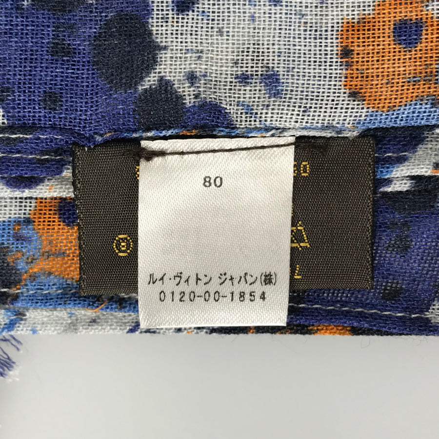 LOUIS VUITTON Ethole Paint Splash M70608 Unisex Stoles