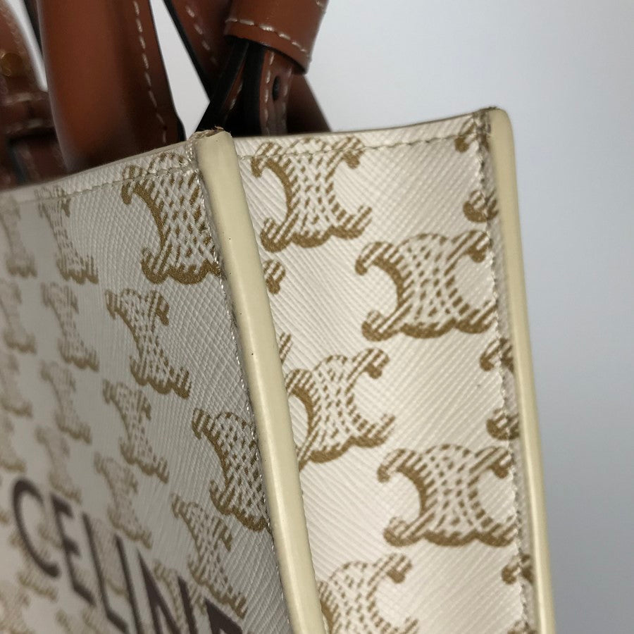 CELINE Triomphe mini vertical cover Hand bag