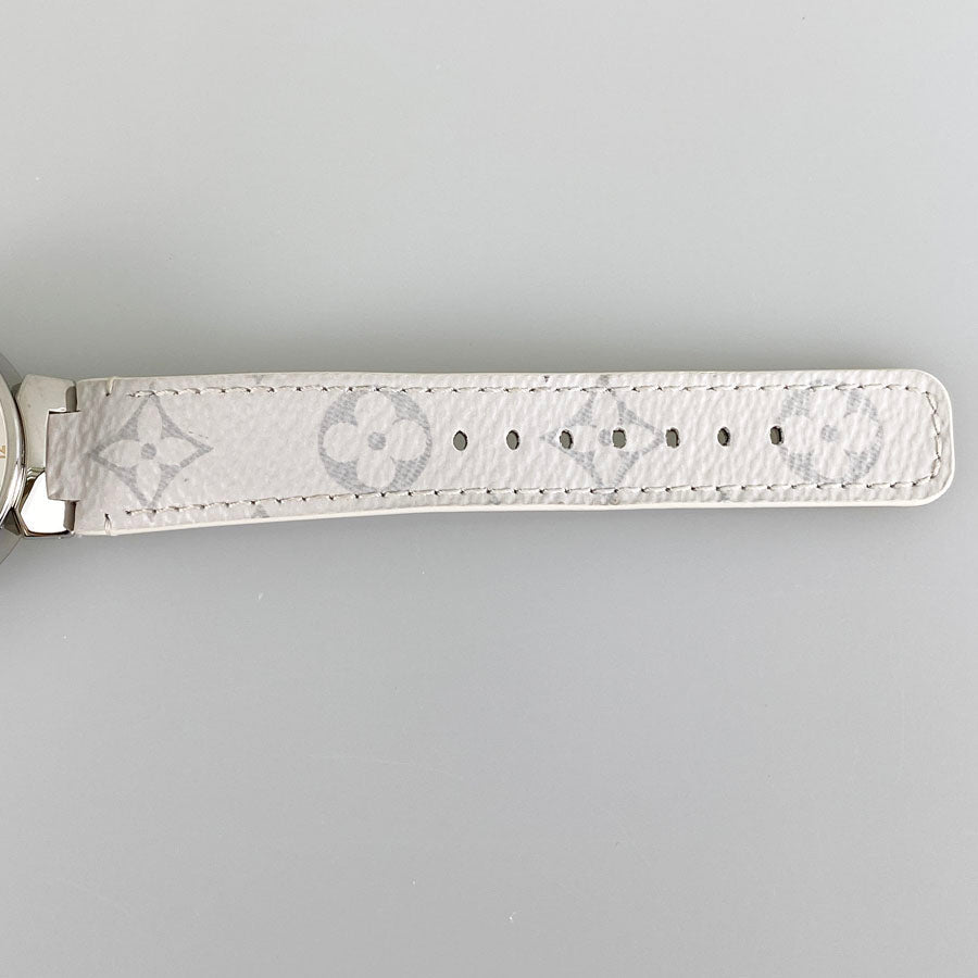 LOUIS VUITTON Tambour Moon Dual Time QA104 Women's Watch