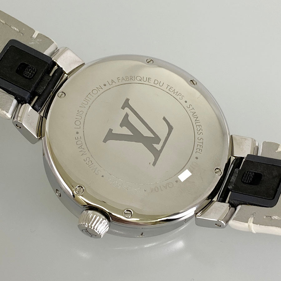 LOUIS VUITTON Tambour Moon Dual Time QA104 Women's Watch