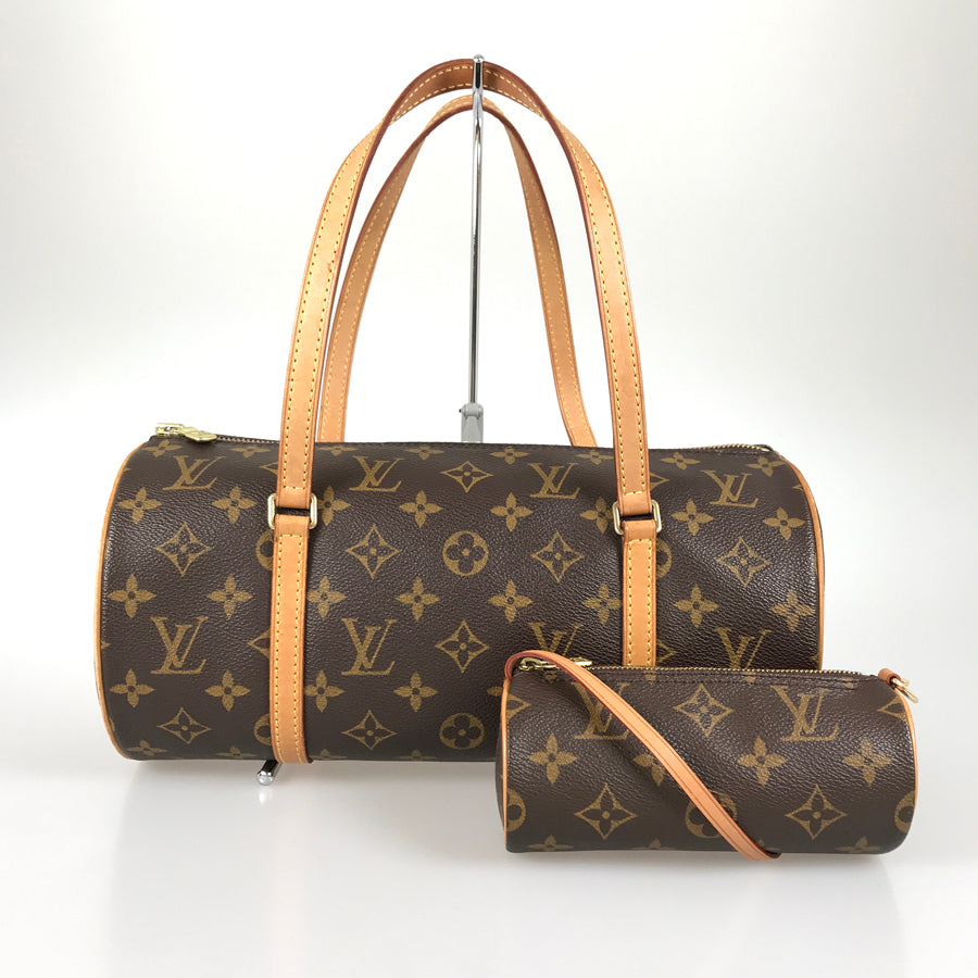 LOUIS VUITTON Monogram Papillon 30 M51385 Hand bag