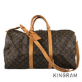 LOUIS VUITTON Monogram Keepall Bandouliere 55 M41414 Boston bag