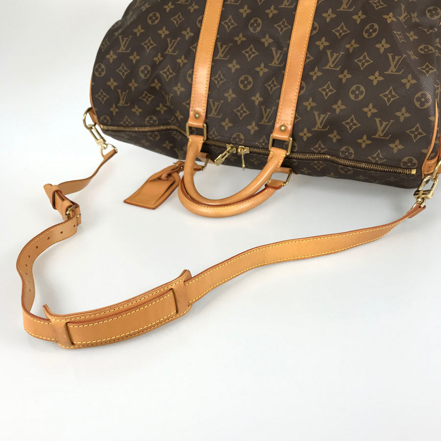 LOUIS VUITTON Monogram Keepall Bandouliere 55 M41414 Boston bag