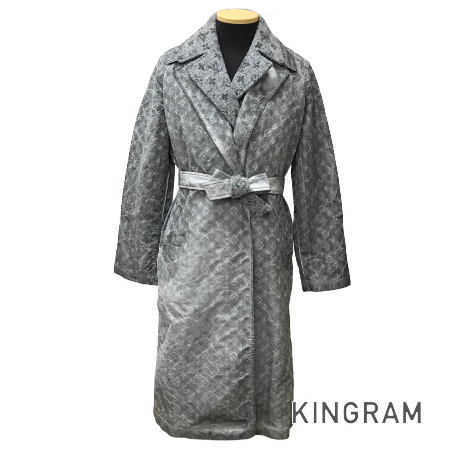 LOUIS VUITTON Monogram RW202W PAY FJOW16 Unisex Long coat