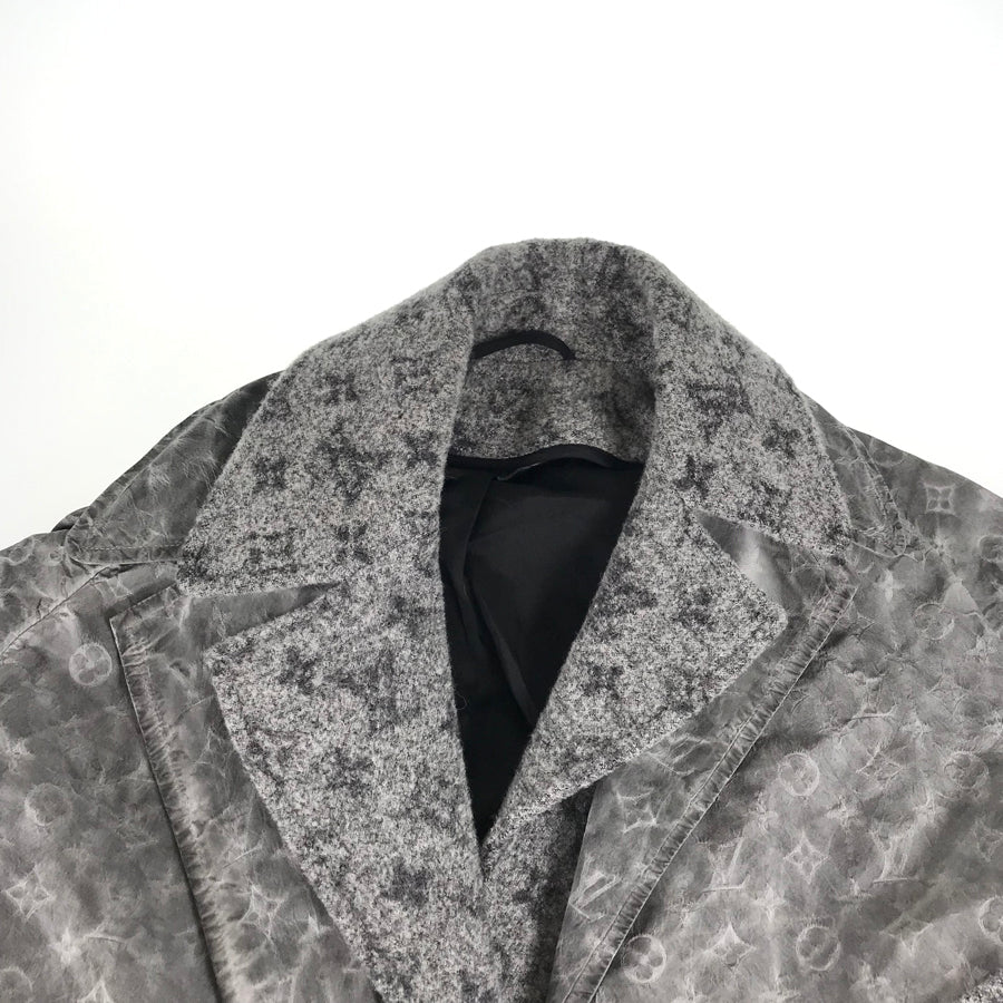 LOUIS VUITTON Monogram RW202W PAY FJOW16 Unisex Long coat
