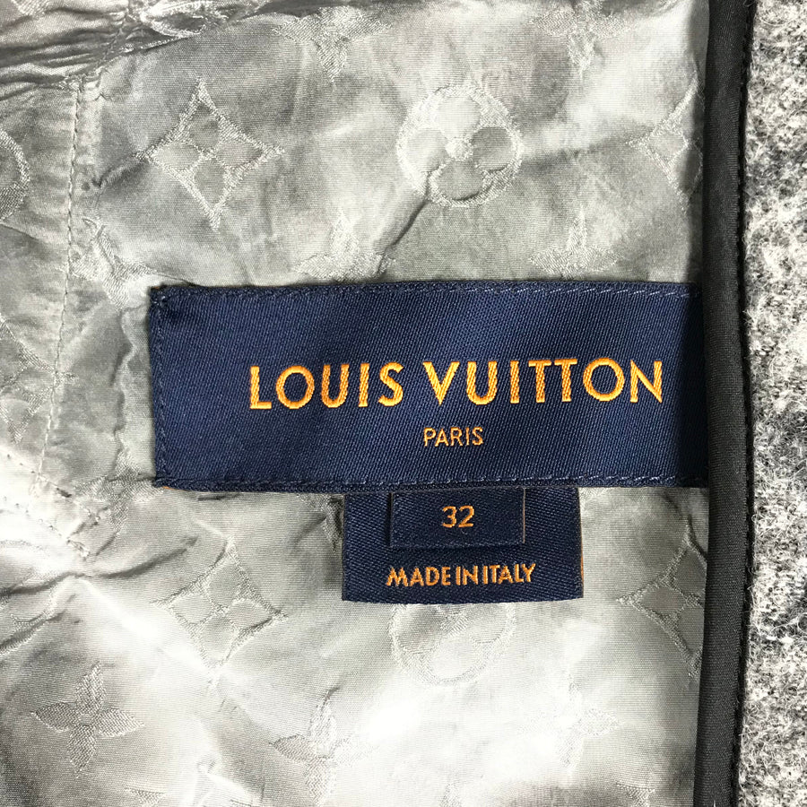 LOUIS VUITTON Monogram RW202W PAY FJOW16 Unisex Long coat