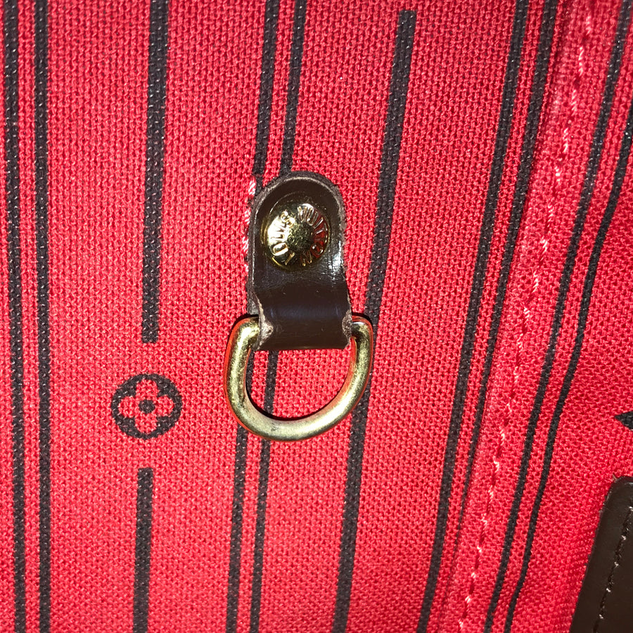 LOUIS VUITTON Damier Neverfull MM N51105 Tote bag