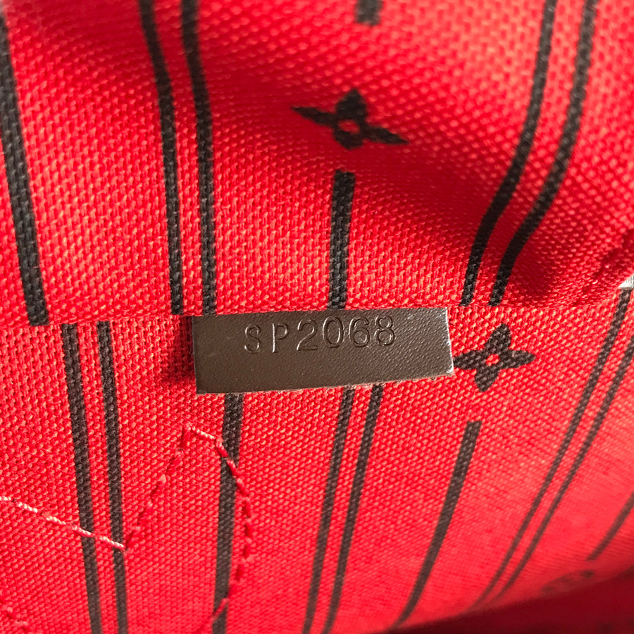 LOUIS VUITTON Damier Neverfull MM N51105 Tote bag