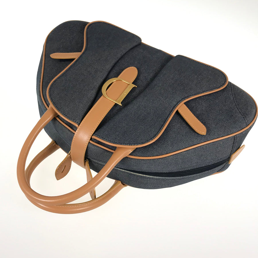 Dior Saddle double Hand bag