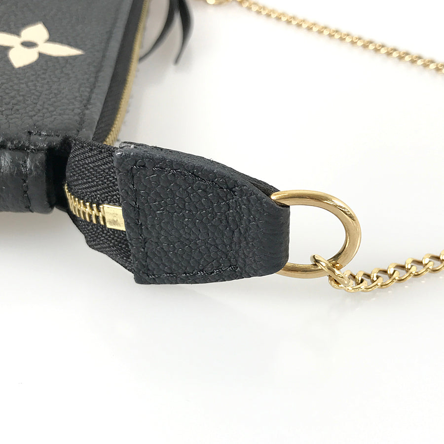 LOUIS VUITTON Monogram Empreinte Mini Pochette Accessoires M80732 Pouch