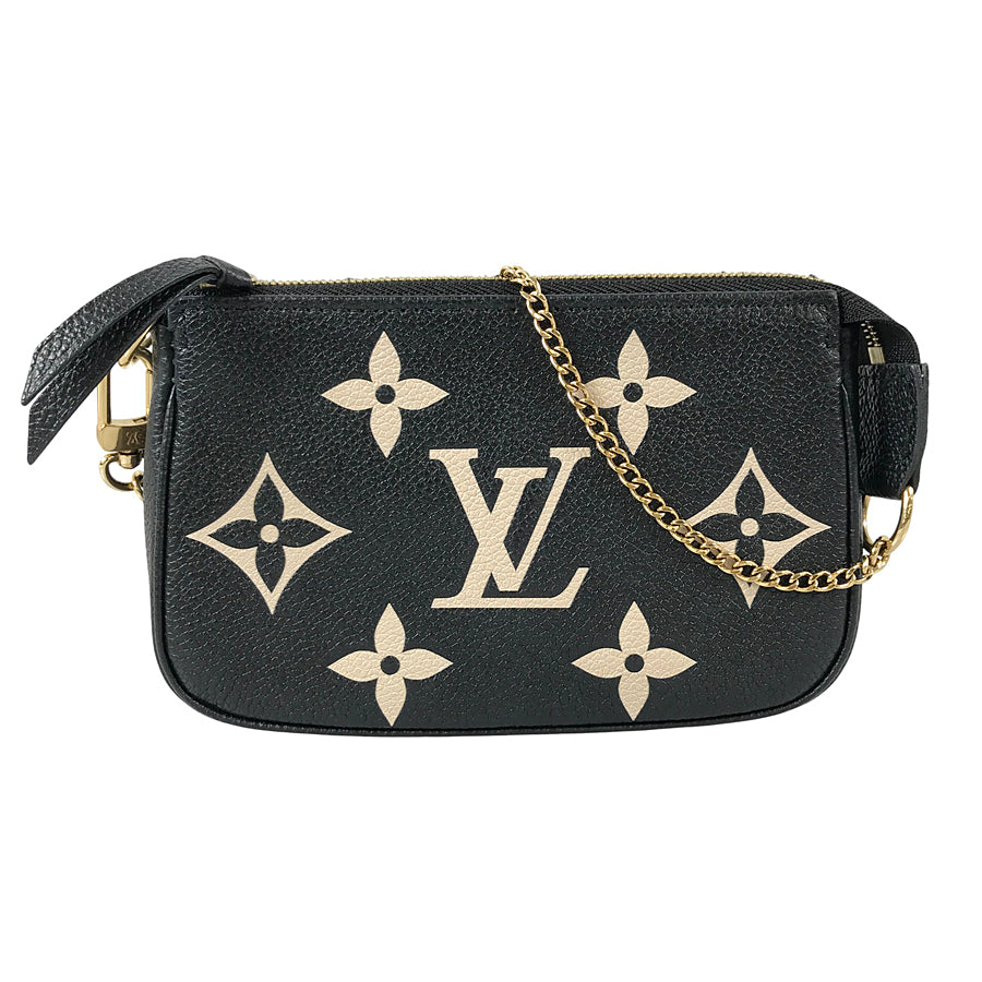 LOUIS VUITTON Monogram Empreinte Mini Pochette Accessoires M80732 Pouch