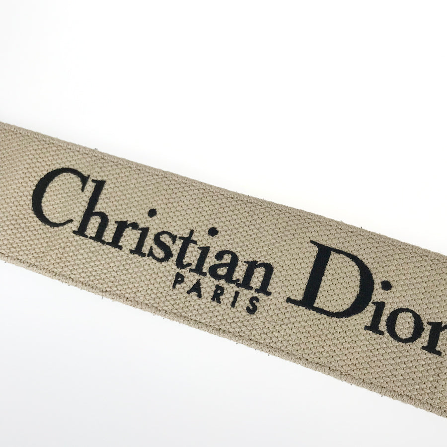 Dior Oblique jacquard embroidery Strap