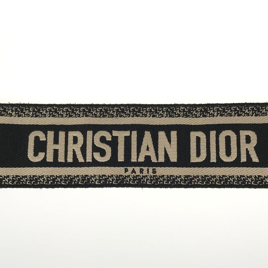 Dior Oblique jacquard embroidery Strap