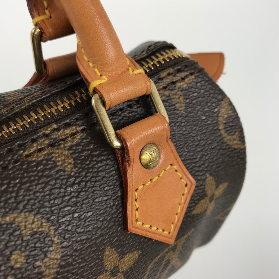 LOUIS VUITTON Monogram Mini Speedy M41534 Hand bag