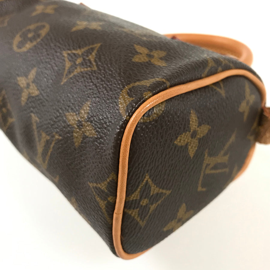 LOUIS VUITTON Monogram Mini Speedy M41534 Hand bag