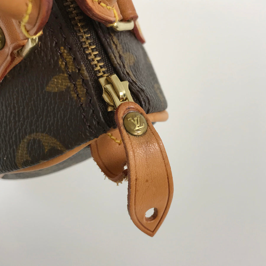 LOUIS VUITTON Monogram Mini Speedy M41534 Hand bag