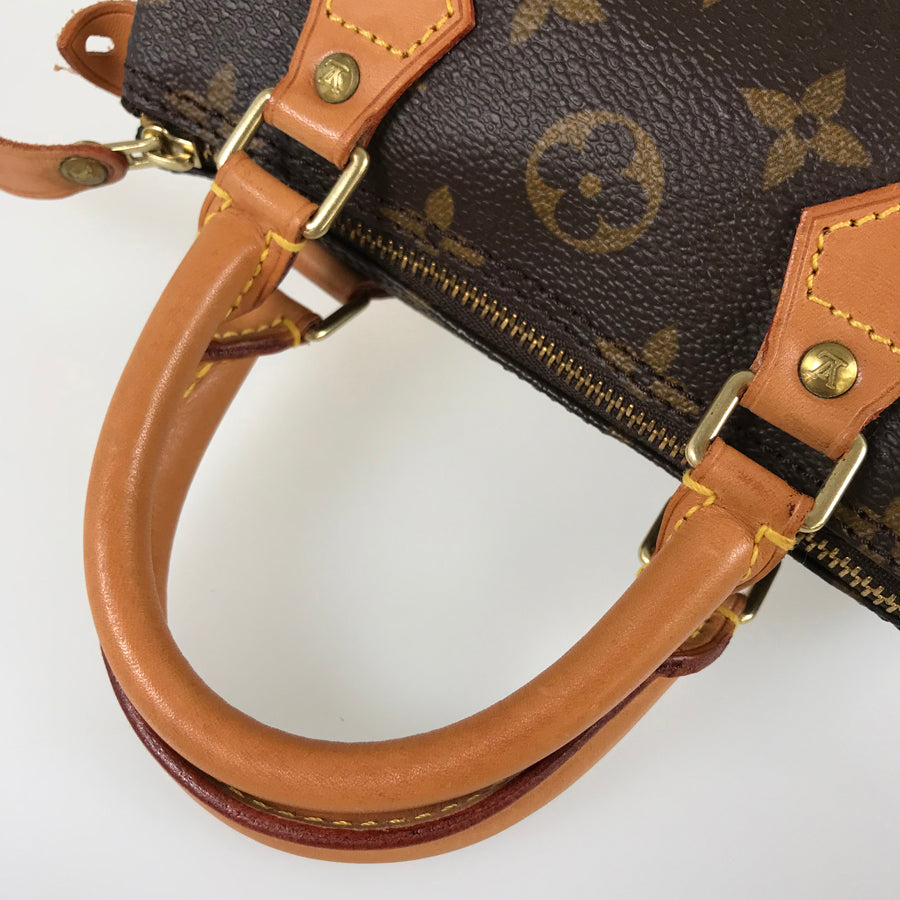 LOUIS VUITTON Monogram Mini Speedy M41534 Hand bag