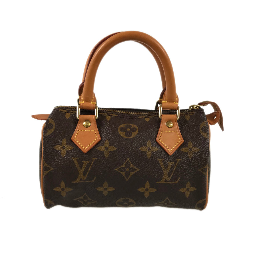 LOUIS VUITTON Monogram Mini Speedy M41534 Hand bag