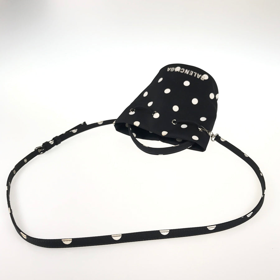 BALENCIAGA Wheel XS Drawstring 656682 Hand bag