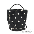 BALENCIAGA Wheel XS Drawstring 656682 Hand bag