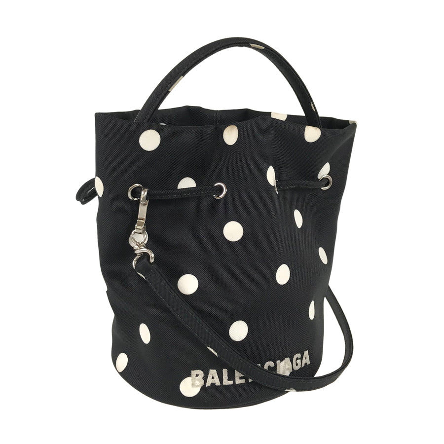 BALENCIAGA Wheel XS Drawstring 656682 Hand bag