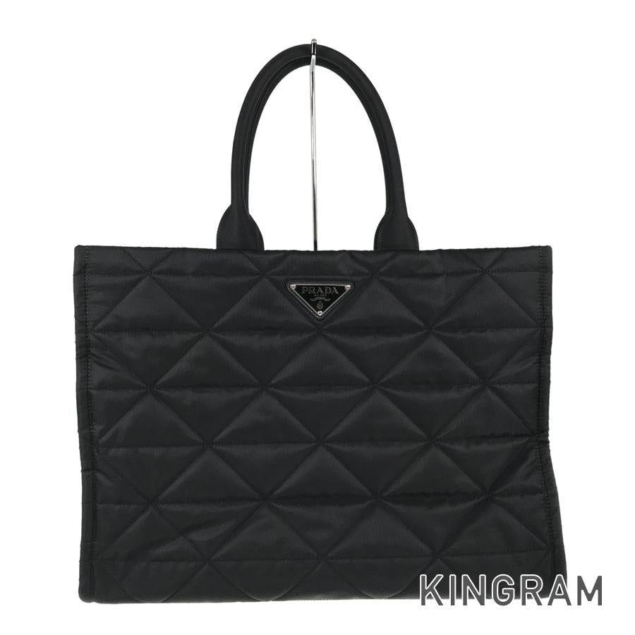 PRADA Tessuto walking stick Tote bag