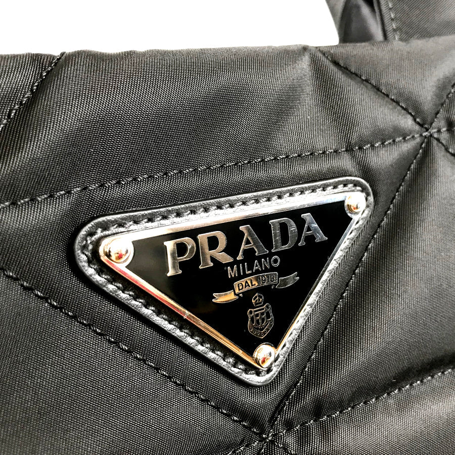 PRADA Tessuto walking stick Tote bag