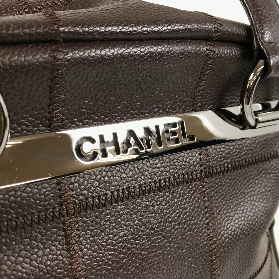CHANEL Chocolate Bar Boston bag