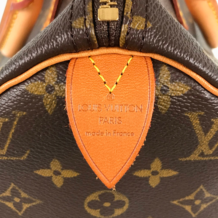 LOUIS VUITTON Monogram Speedy 30 M41526 Hand bag