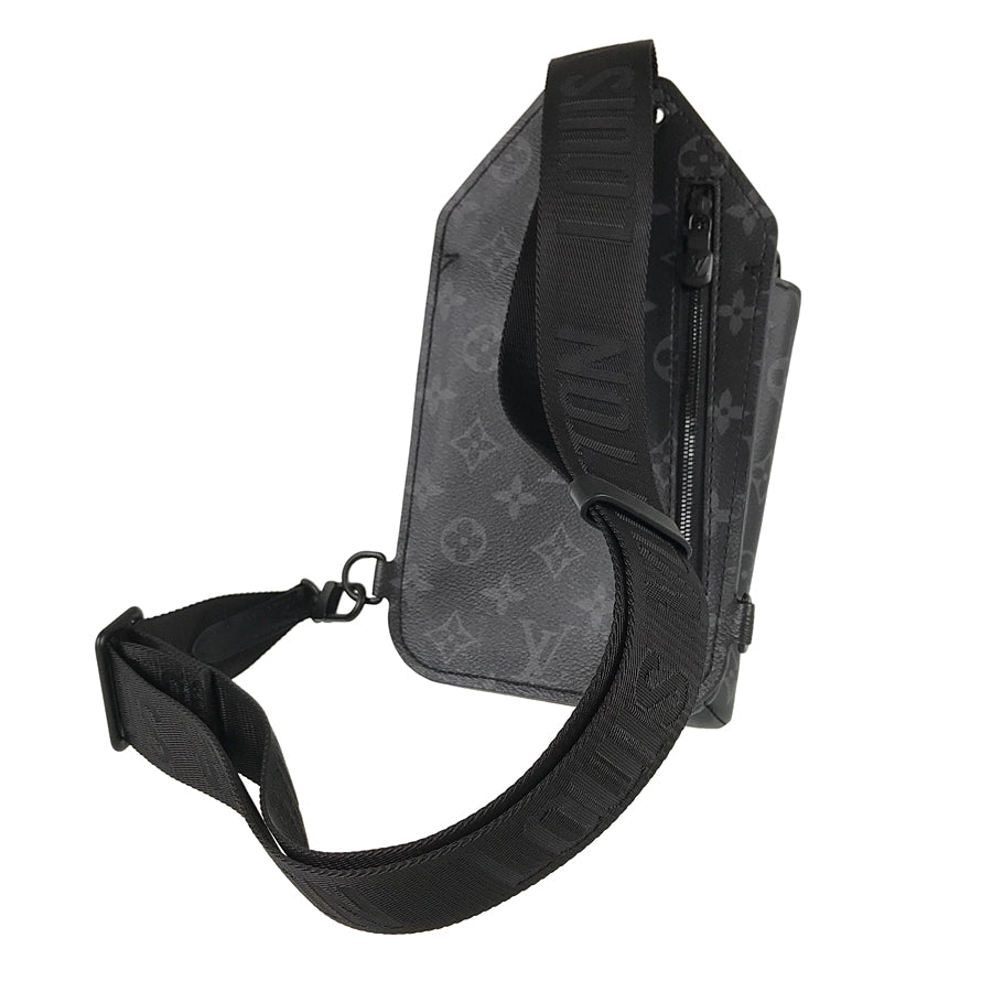 LOUIS VUITTON Monogram Eclipse Saumur Slingbag M45912 Sling bag
