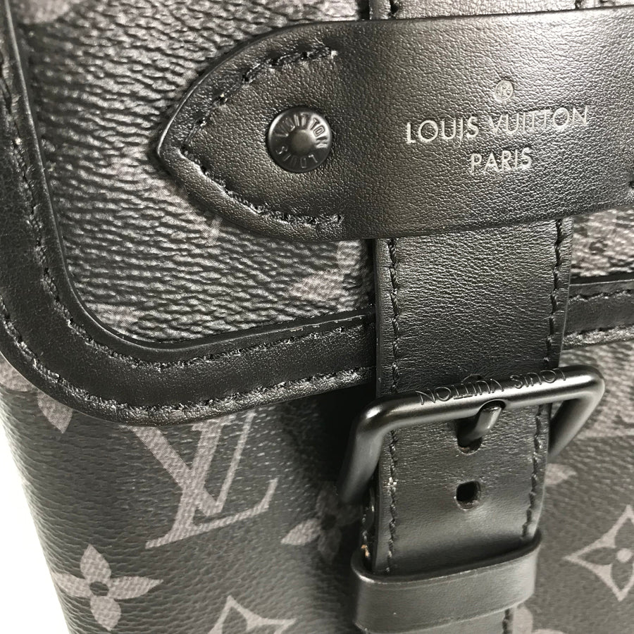 LOUIS VUITTON Monogram Eclipse Saumur Slingbag M45912 Sling bag