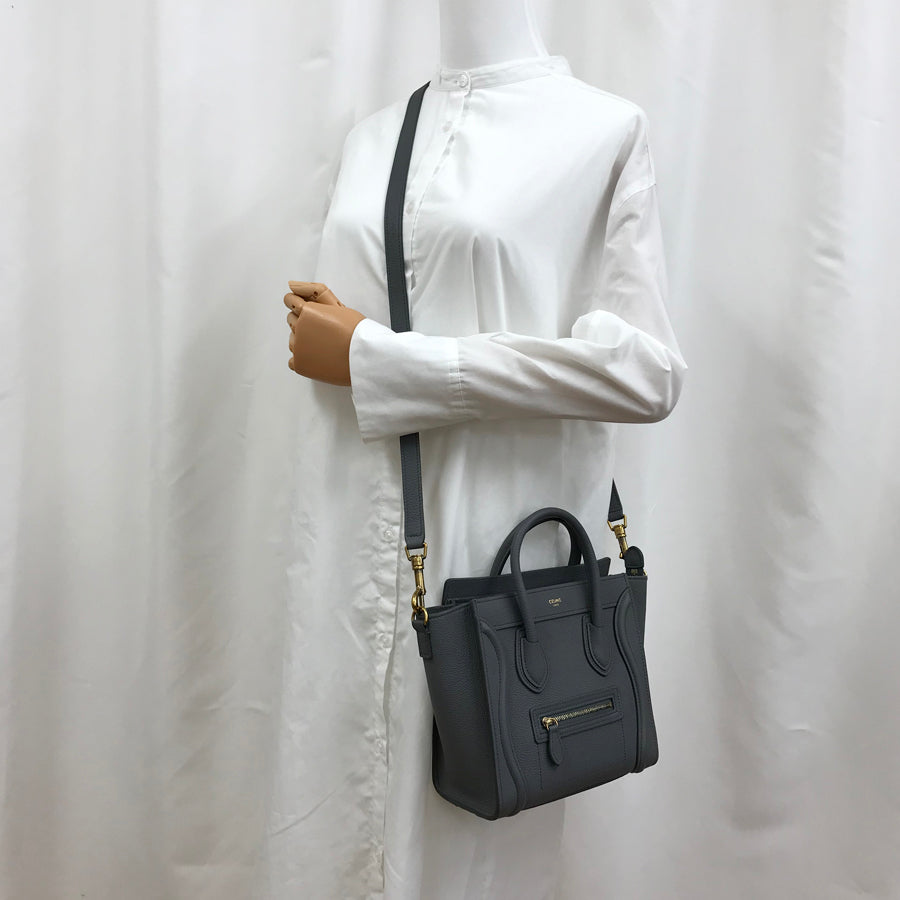 CELINE Nano Shopper Hand bag