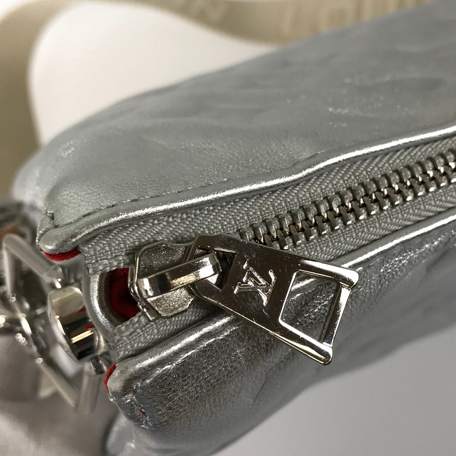 LOUIS VUITTON Monogram Embossed Coussin PM M57913 Shoulder bag