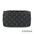 LOUIS VUITTON Monogram Eclipse Zippy XL M61698 Long wallet Round zipper