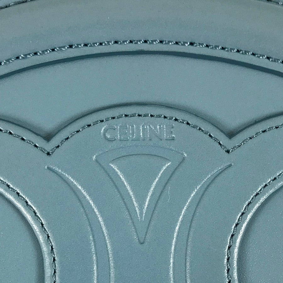 CELINE Triomphe Oval Purse Cuir Shoulder bag
