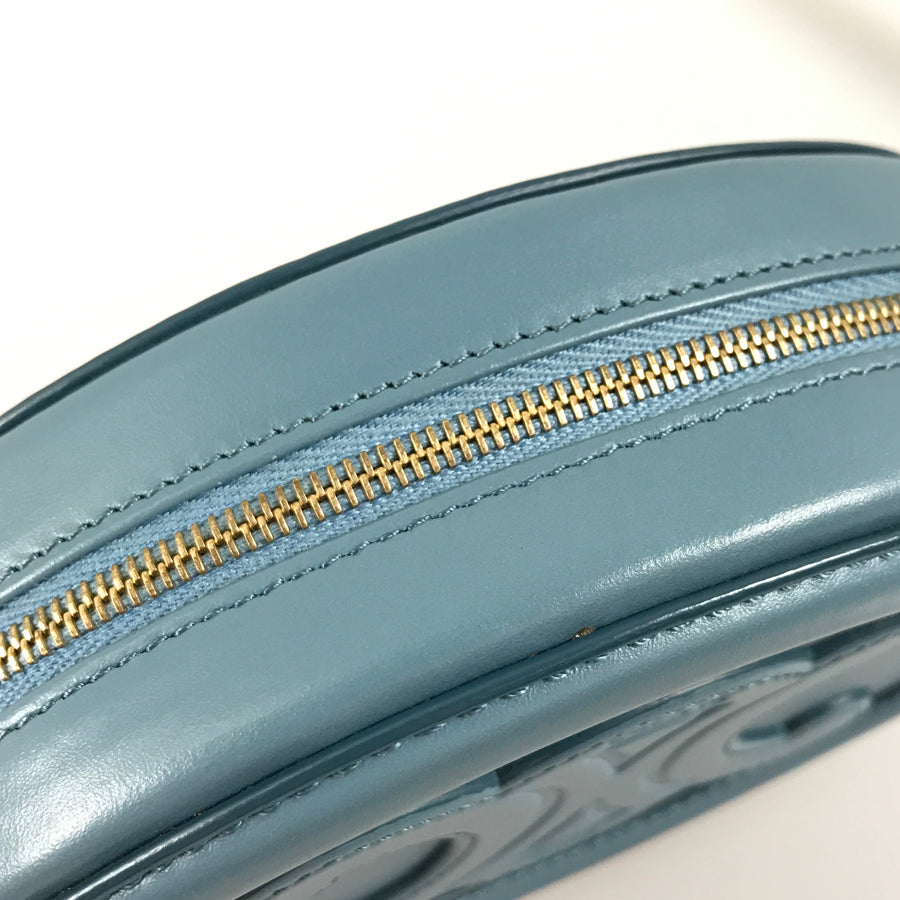 CELINE Triomphe Oval Purse Cuir Shoulder bag