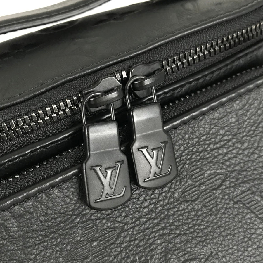 LOUIS VUITTON Monogram Shadow Rush Bum Bag M47058 Waist pouch
