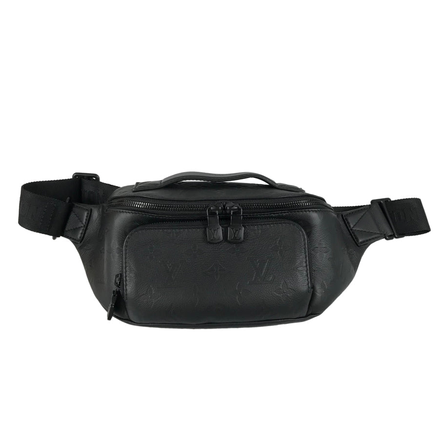 LOUIS VUITTON Monogram Shadow Rush Bum Bag M47058 Waist pouch