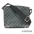 LOUIS VUITTON Damier Graphite District PM N41028 Shoulder bag