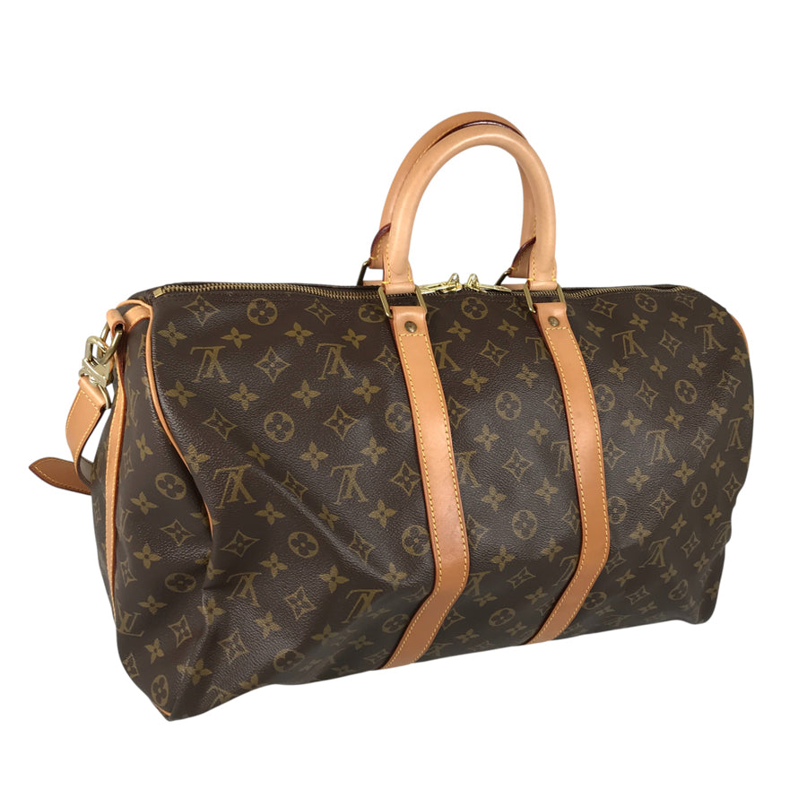 LOUIS VUITTON Monogram Keepall Bandouliere 45 M41418 Boston bag