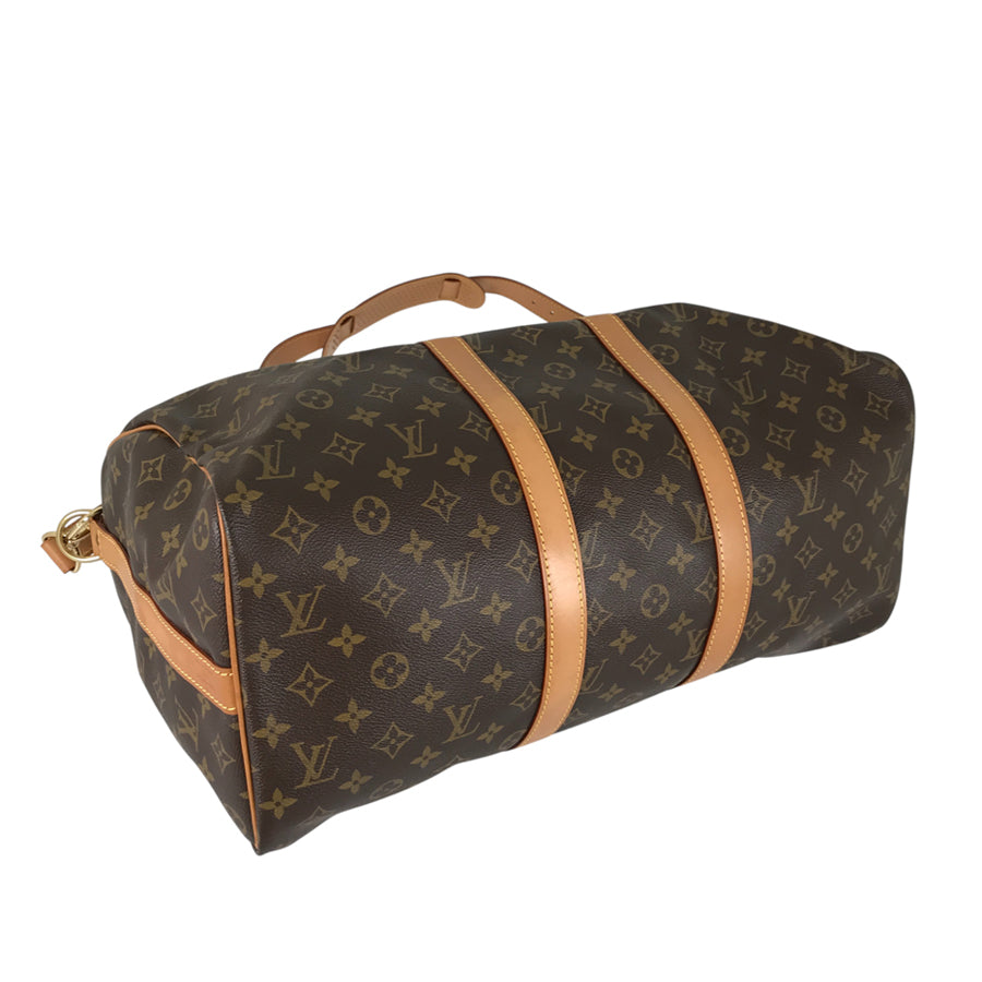 LOUIS VUITTON Monogram Keepall Bandouliere 45 M41418 Boston bag