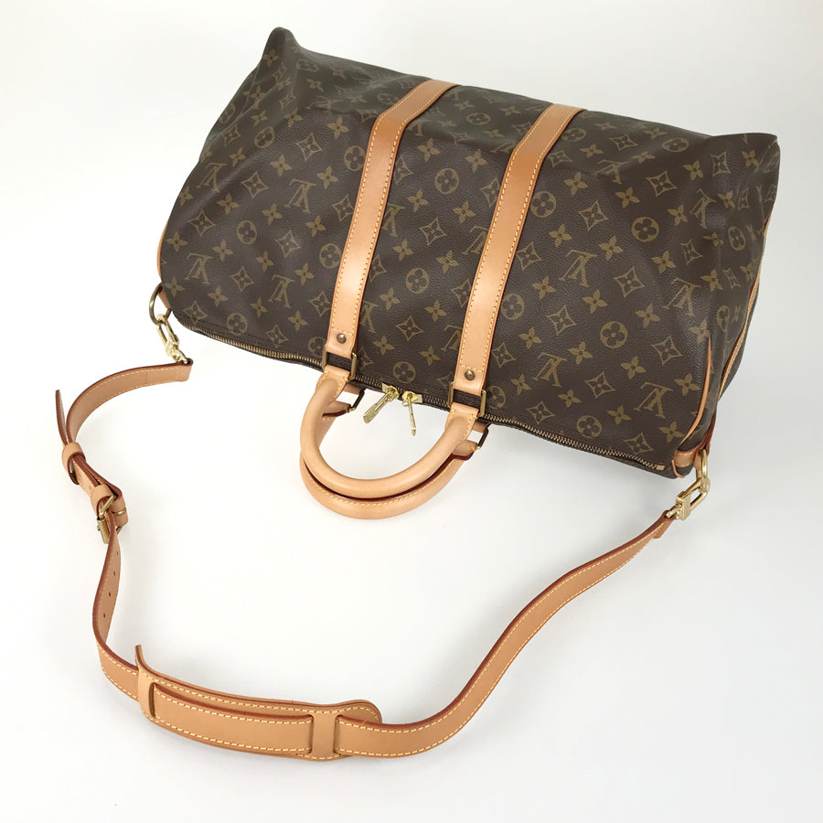 LOUIS VUITTON Monogram Keepall Bandouliere 45 M41418 Boston bag