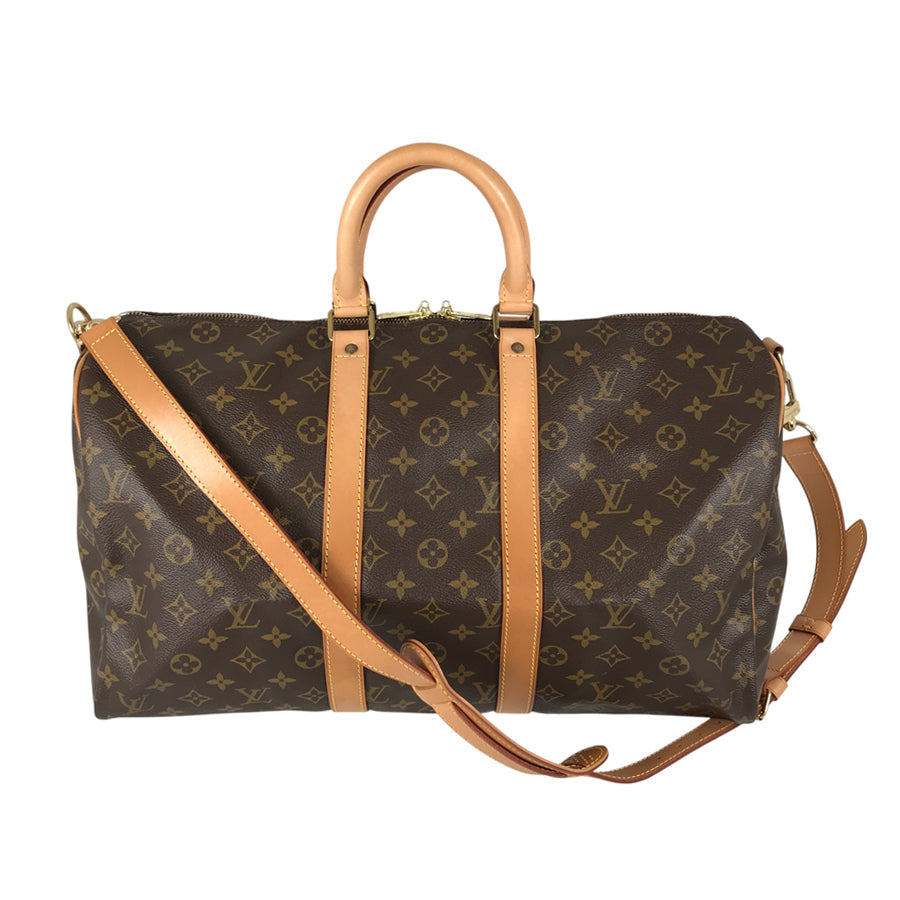 LOUIS VUITTON Monogram Keepall Bandouliere 45 M41418 Boston bag
