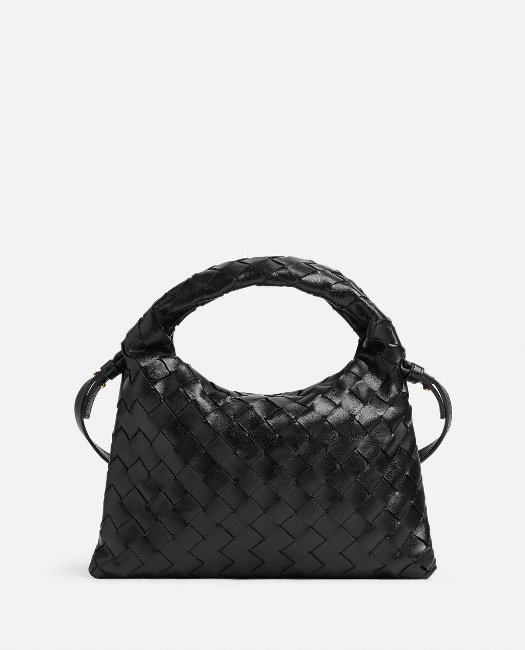 Bottega Veneta Women Mini Hop Hobo Leather Shoulder Bag
